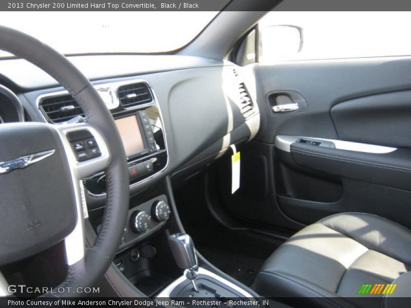 Black / Black 2013 Chrysler 200 Limited Hard Top Convertible