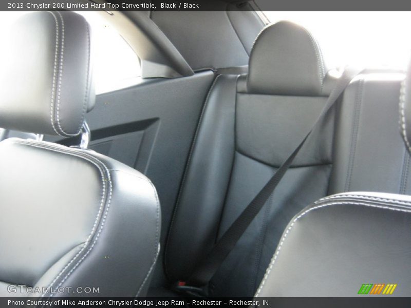 Black / Black 2013 Chrysler 200 Limited Hard Top Convertible