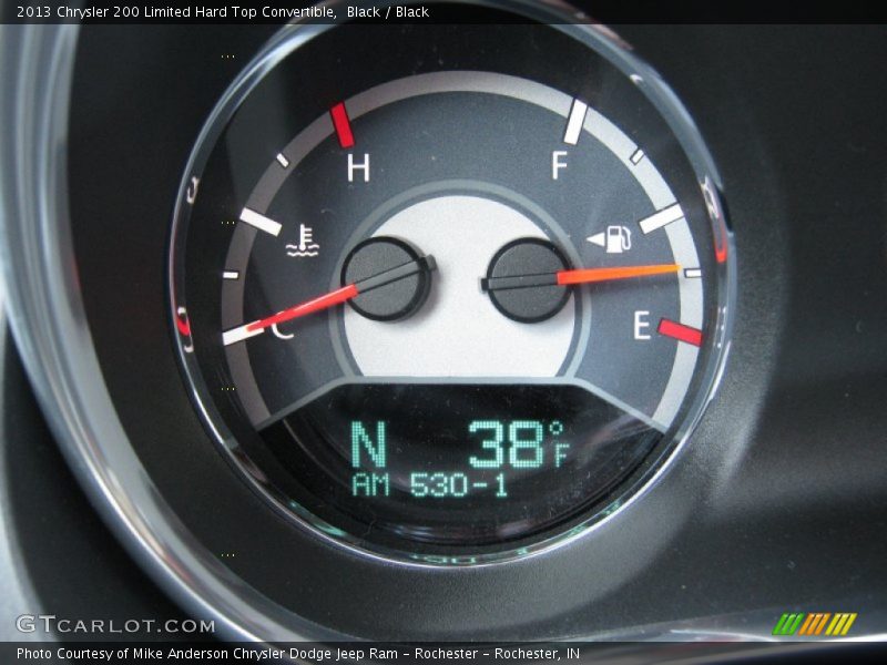 Black / Black 2013 Chrysler 200 Limited Hard Top Convertible