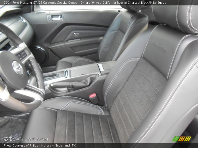 Front Seat of 2014 Mustang GT/CS California Special Coupe