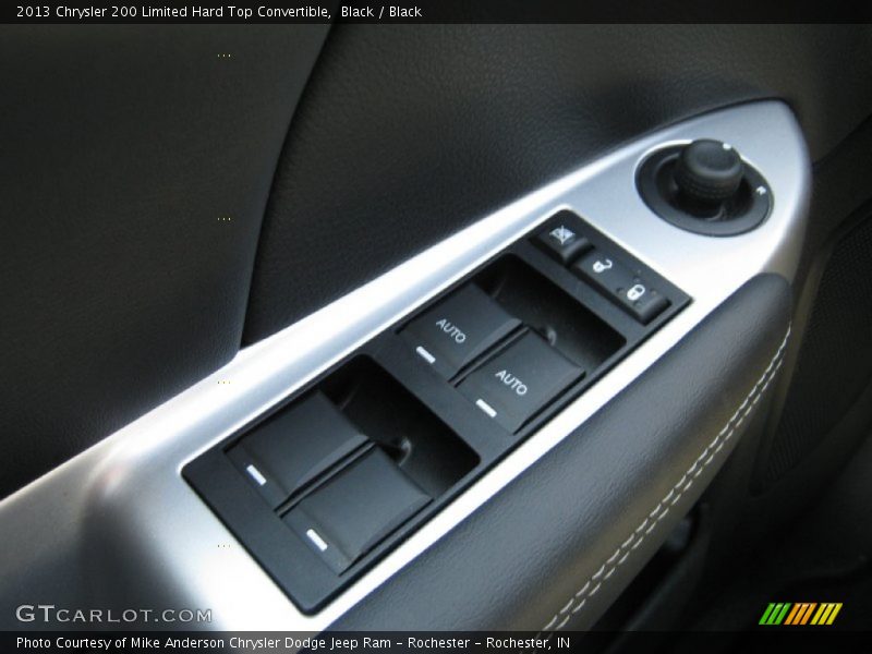 Black / Black 2013 Chrysler 200 Limited Hard Top Convertible