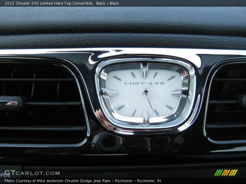 Black / Black 2013 Chrysler 200 Limited Hard Top Convertible