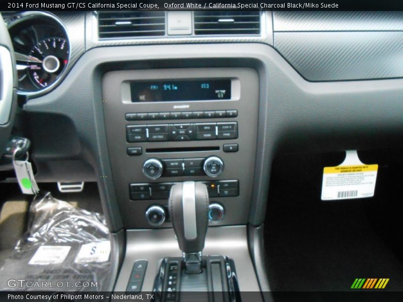 Controls of 2014 Mustang GT/CS California Special Coupe