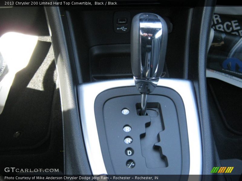 Black / Black 2013 Chrysler 200 Limited Hard Top Convertible