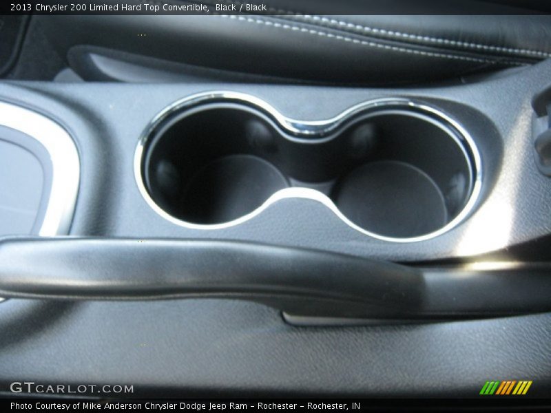 Black / Black 2013 Chrysler 200 Limited Hard Top Convertible