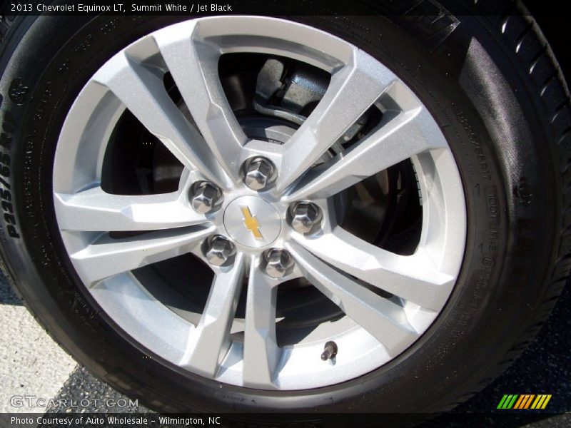 Summit White / Jet Black 2013 Chevrolet Equinox LT