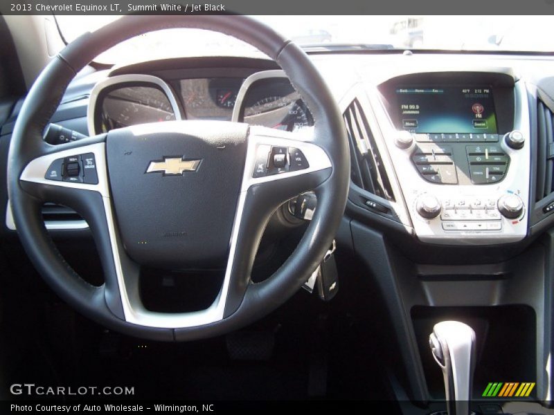 Summit White / Jet Black 2013 Chevrolet Equinox LT