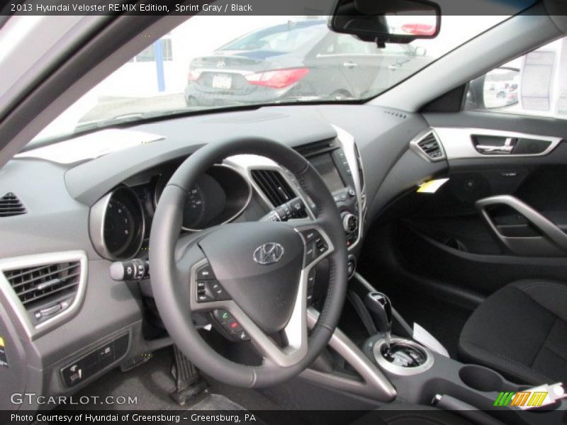 Dashboard of 2013 Veloster RE:MIX Edition