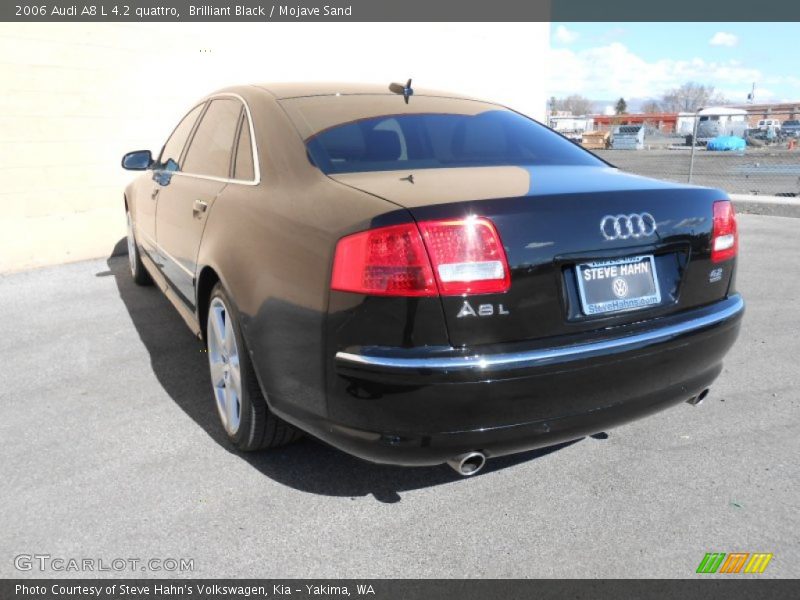 Brilliant Black / Mojave Sand 2006 Audi A8 L 4.2 quattro