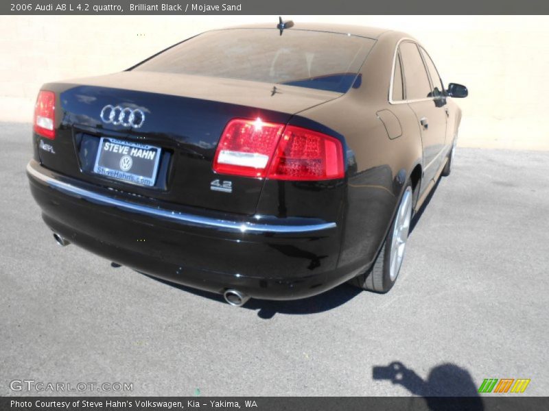 Brilliant Black / Mojave Sand 2006 Audi A8 L 4.2 quattro