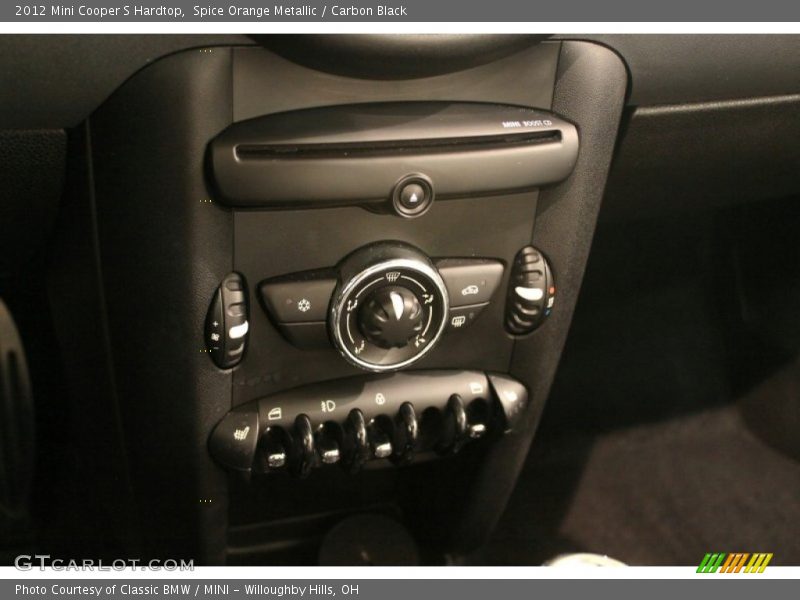 Spice Orange Metallic / Carbon Black 2012 Mini Cooper S Hardtop