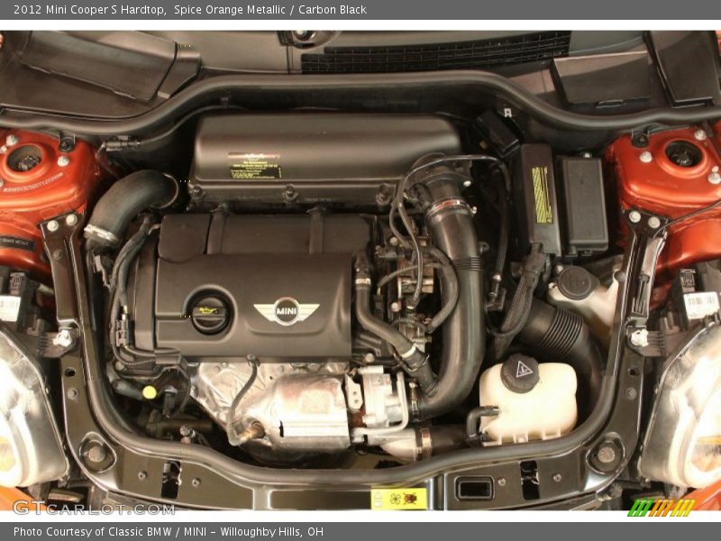  2012 Cooper S Hardtop Engine - 1.6 Liter DI Twin-Scroll Turbocharged DOHC 16-Valve VVT 4 Cylinder