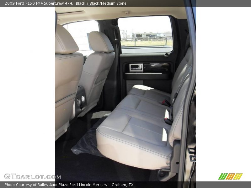Black / Black/Medium Stone 2009 Ford F150 FX4 SuperCrew 4x4