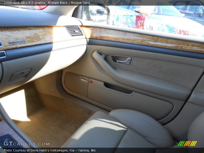 Brilliant Black / Mojave Sand 2006 Audi A8 L 4.2 quattro