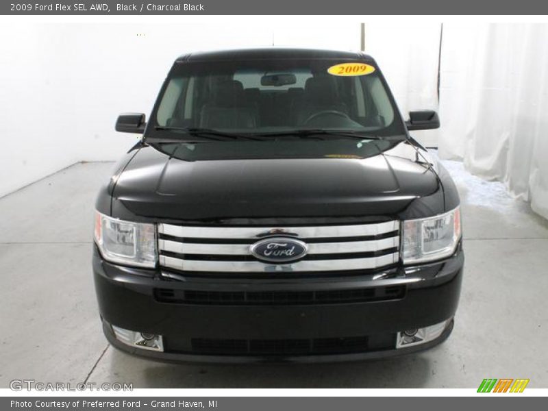 Black / Charcoal Black 2009 Ford Flex SEL AWD