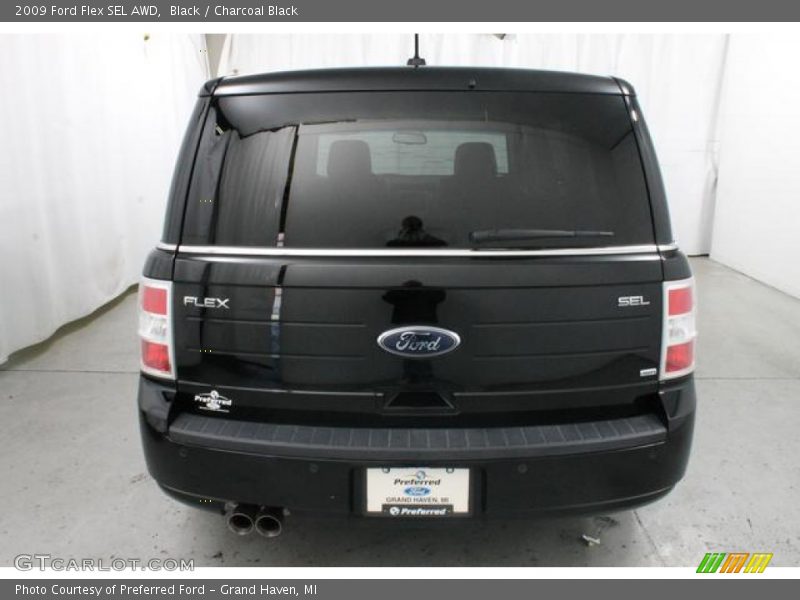 Black / Charcoal Black 2009 Ford Flex SEL AWD