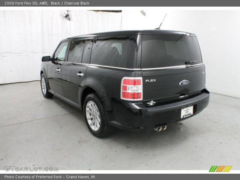 Black / Charcoal Black 2009 Ford Flex SEL AWD