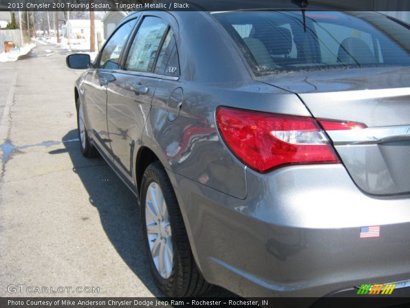 Tungsten Metallic / Black 2013 Chrysler 200 Touring Sedan
