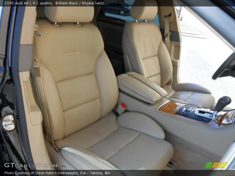 Brilliant Black / Mojave Sand 2006 Audi A8 L 4.2 quattro