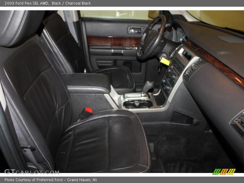 Black / Charcoal Black 2009 Ford Flex SEL AWD