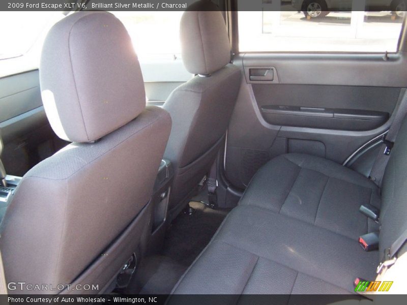 Brilliant Silver Metallic / Charcoal 2009 Ford Escape XLT V6