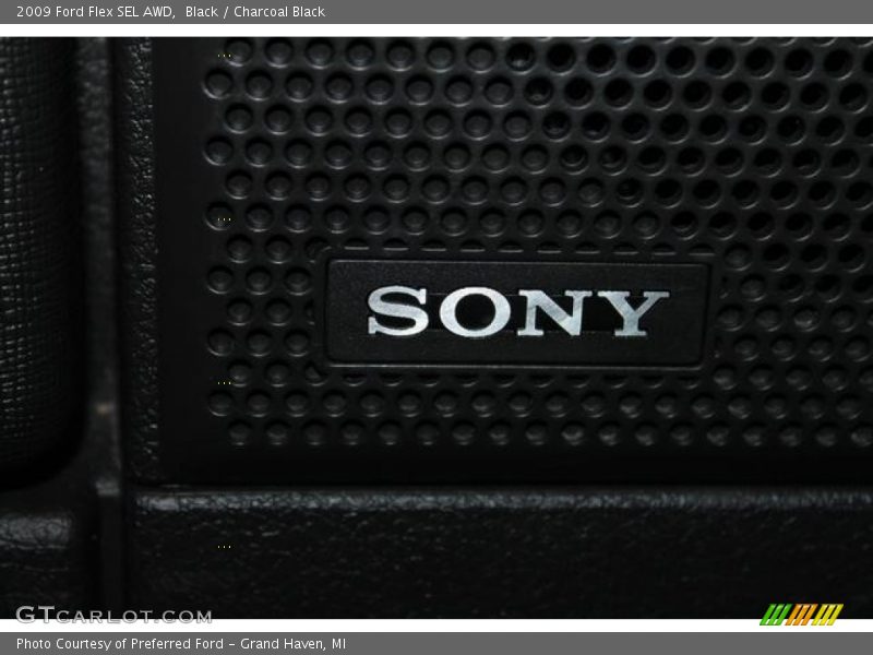 Black / Charcoal Black 2009 Ford Flex SEL AWD