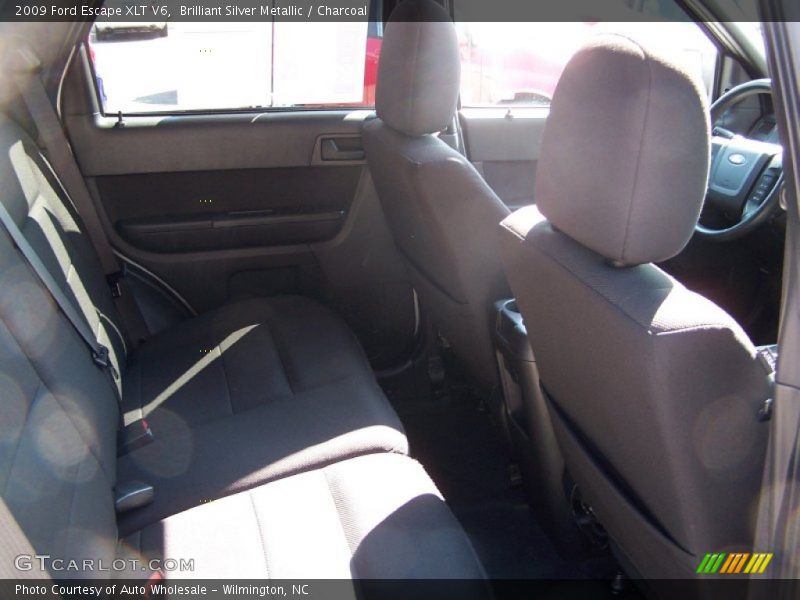 Brilliant Silver Metallic / Charcoal 2009 Ford Escape XLT V6