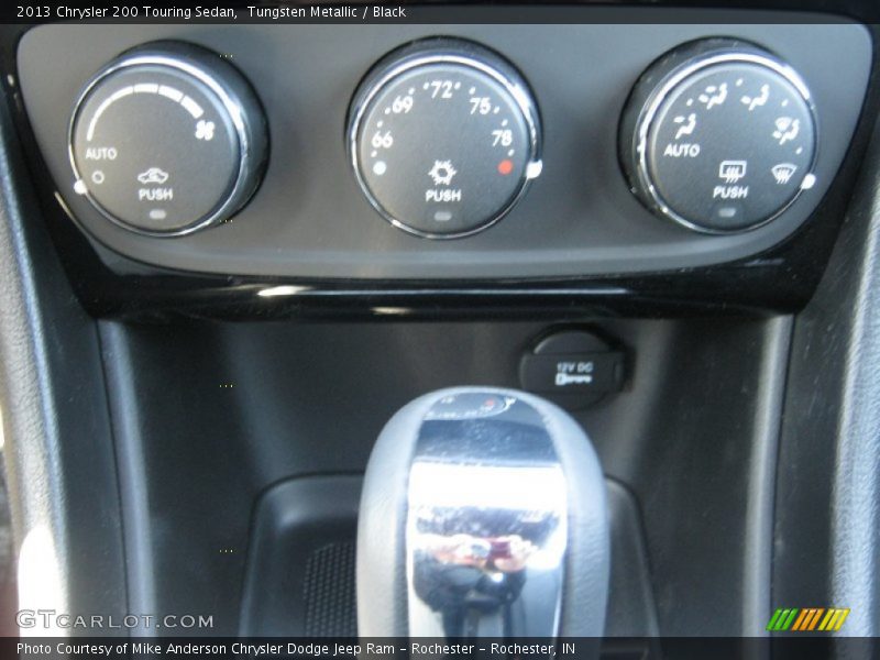 Tungsten Metallic / Black 2013 Chrysler 200 Touring Sedan