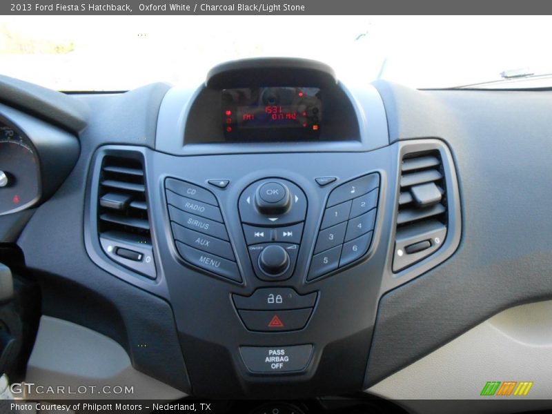 Controls of 2013 Fiesta S Hatchback