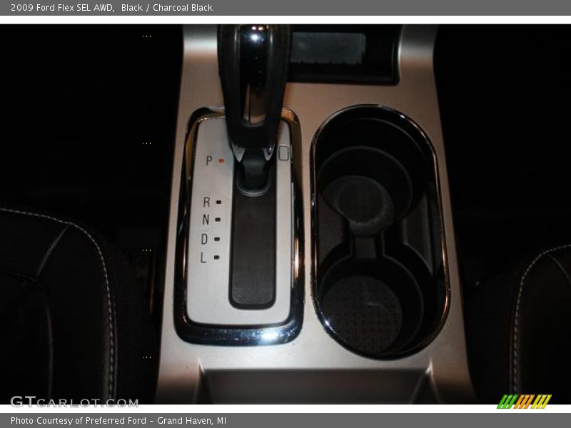 Black / Charcoal Black 2009 Ford Flex SEL AWD