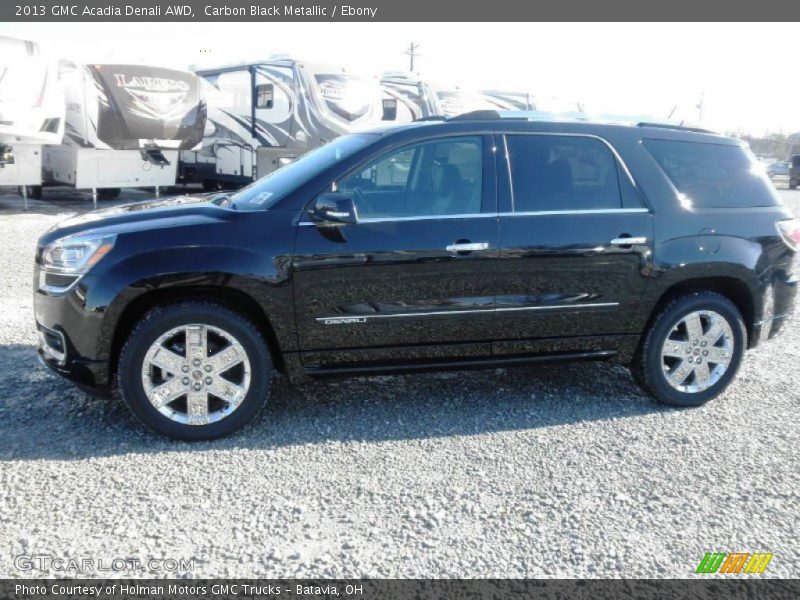 Carbon Black Metallic / Ebony 2013 GMC Acadia Denali AWD