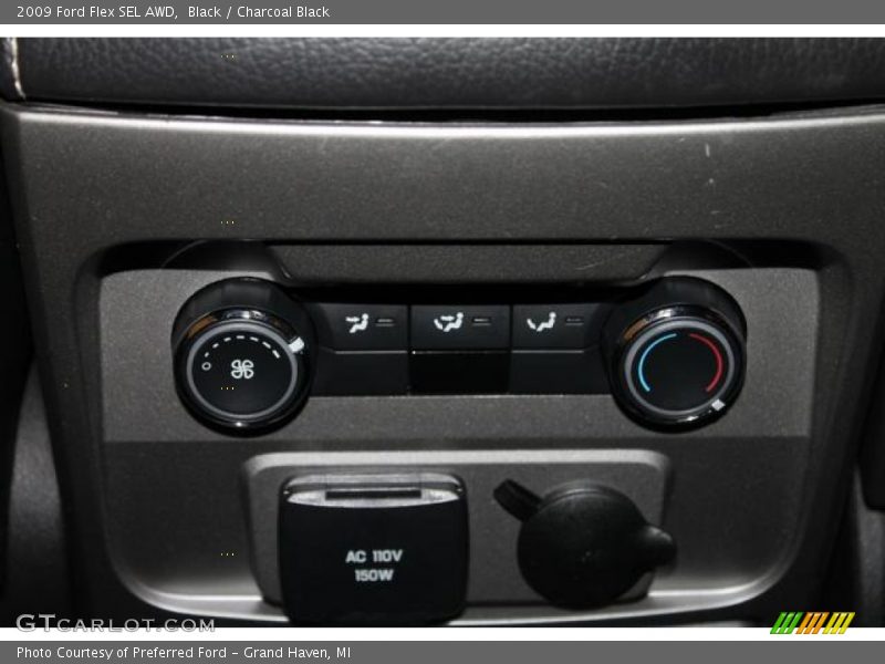Black / Charcoal Black 2009 Ford Flex SEL AWD