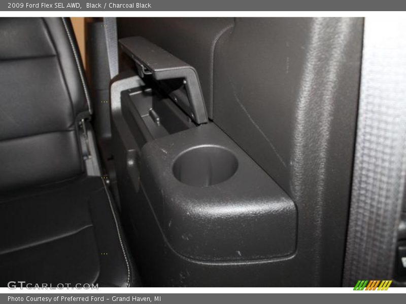 Black / Charcoal Black 2009 Ford Flex SEL AWD