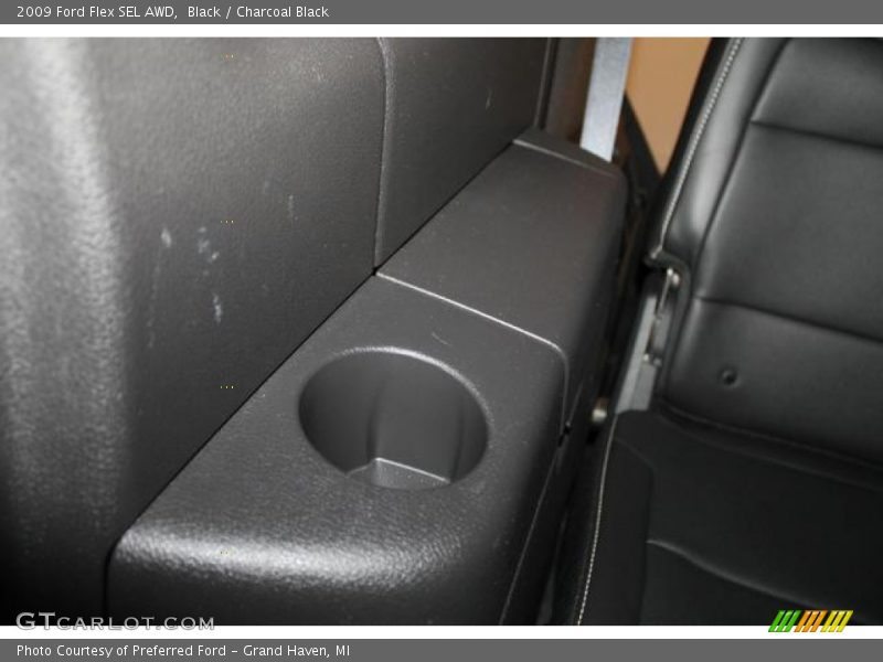 Black / Charcoal Black 2009 Ford Flex SEL AWD