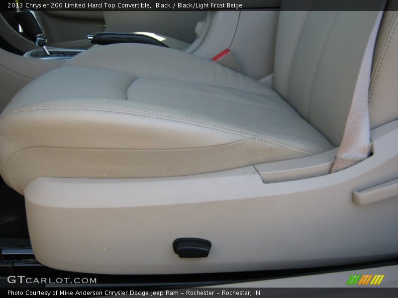 Black / Black/Light Frost Beige 2013 Chrysler 200 Limited Hard Top Convertible