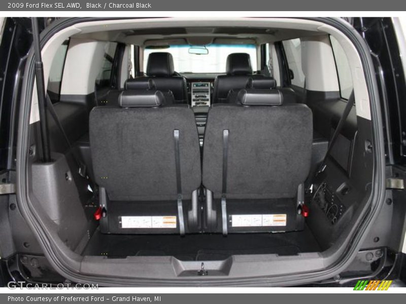 Black / Charcoal Black 2009 Ford Flex SEL AWD