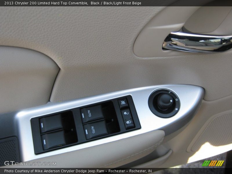 Black / Black/Light Frost Beige 2013 Chrysler 200 Limited Hard Top Convertible