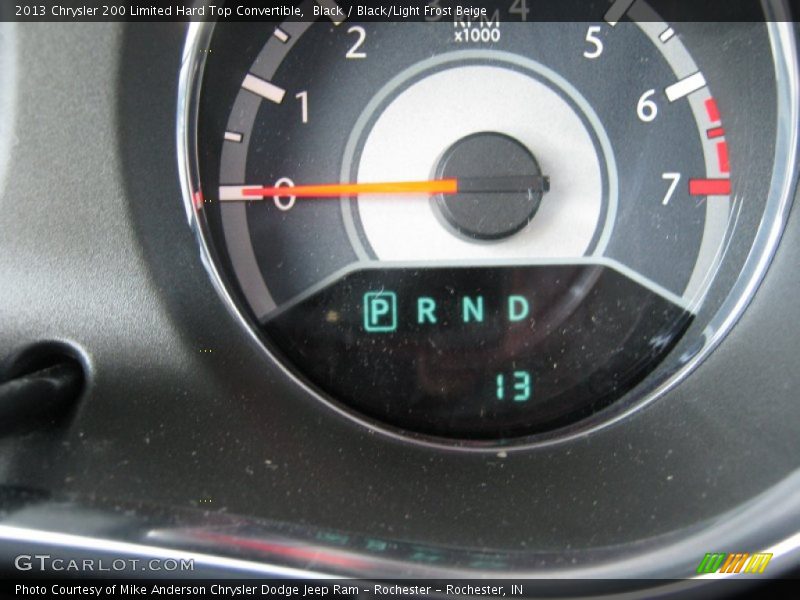 Black / Black/Light Frost Beige 2013 Chrysler 200 Limited Hard Top Convertible