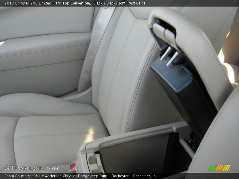 Black / Black/Light Frost Beige 2013 Chrysler 200 Limited Hard Top Convertible