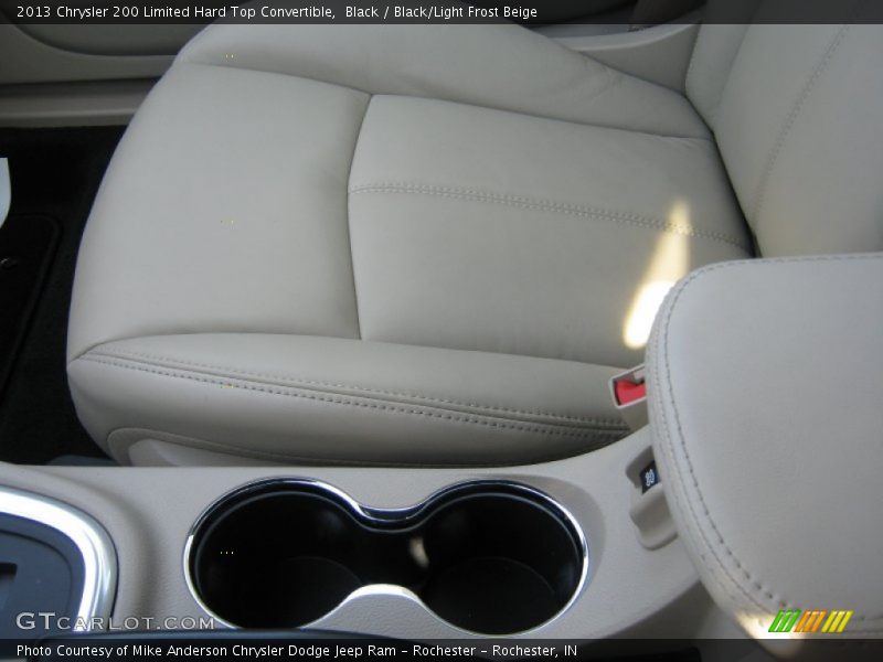 Black / Black/Light Frost Beige 2013 Chrysler 200 Limited Hard Top Convertible