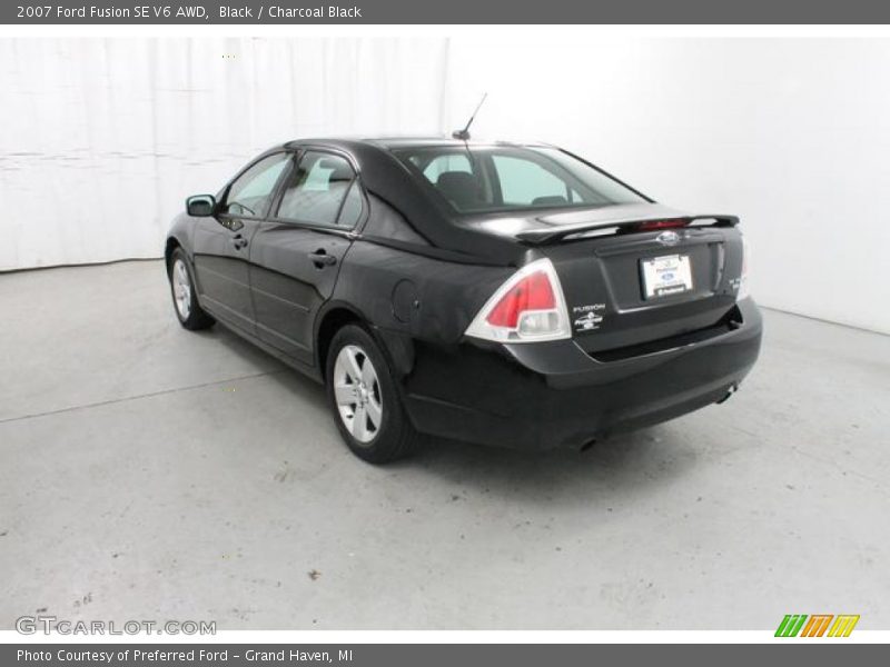 Black / Charcoal Black 2007 Ford Fusion SE V6 AWD