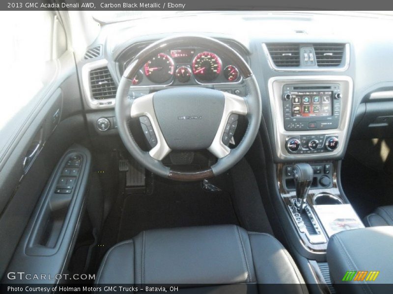 Carbon Black Metallic / Ebony 2013 GMC Acadia Denali AWD