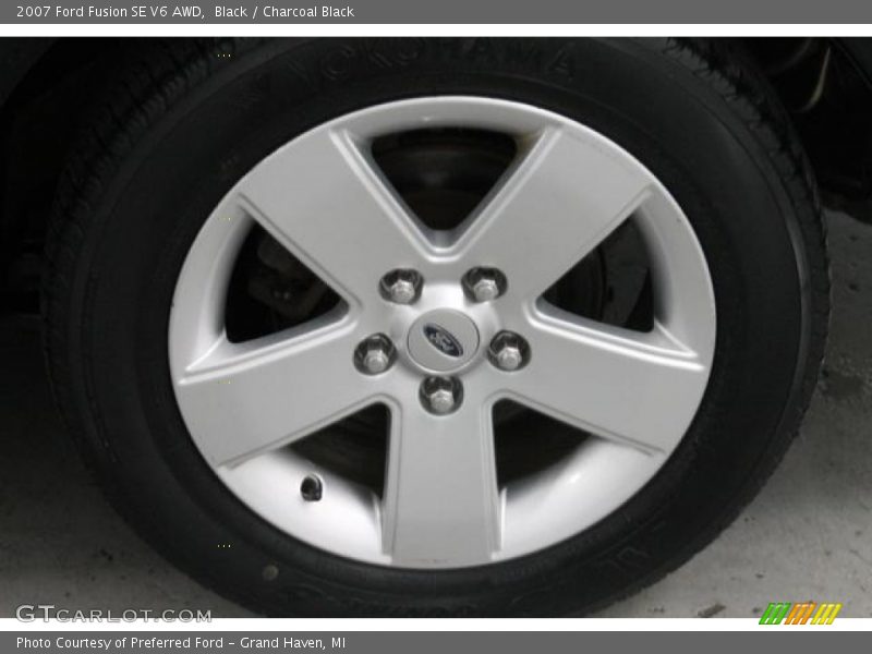 Black / Charcoal Black 2007 Ford Fusion SE V6 AWD