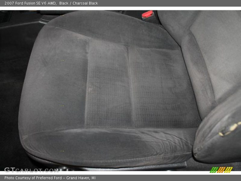 Black / Charcoal Black 2007 Ford Fusion SE V6 AWD