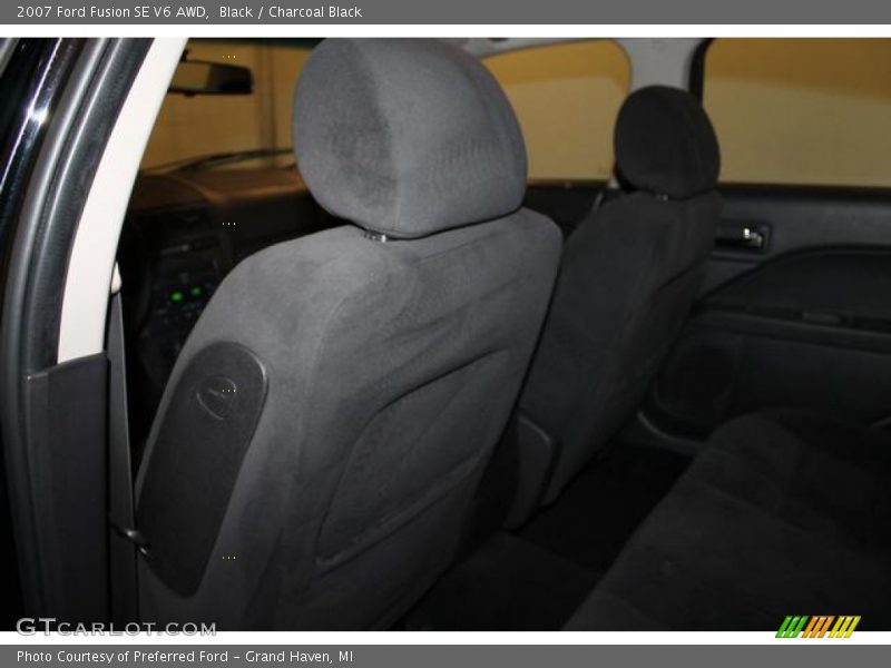 Black / Charcoal Black 2007 Ford Fusion SE V6 AWD