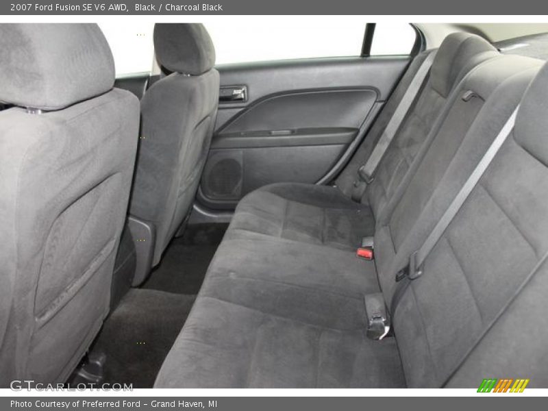 Black / Charcoal Black 2007 Ford Fusion SE V6 AWD