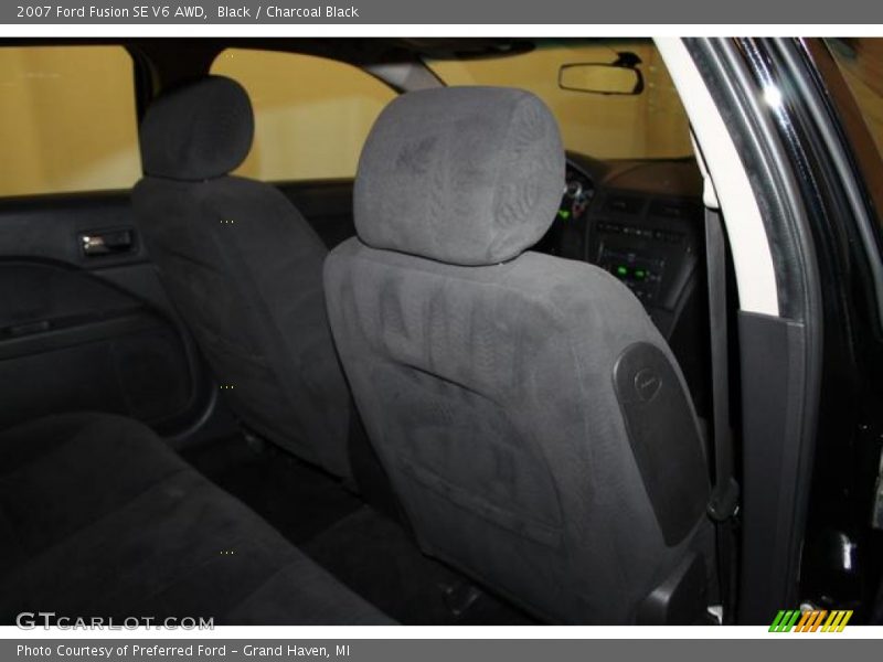 Black / Charcoal Black 2007 Ford Fusion SE V6 AWD