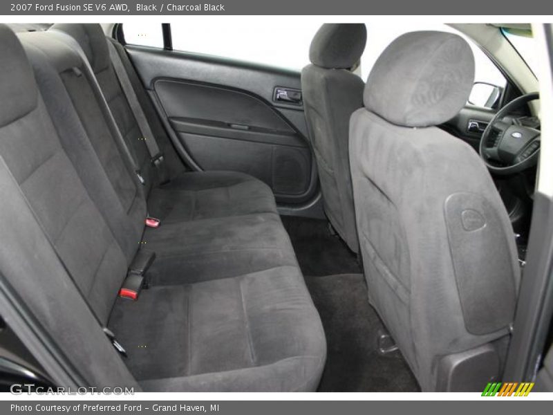 Black / Charcoal Black 2007 Ford Fusion SE V6 AWD