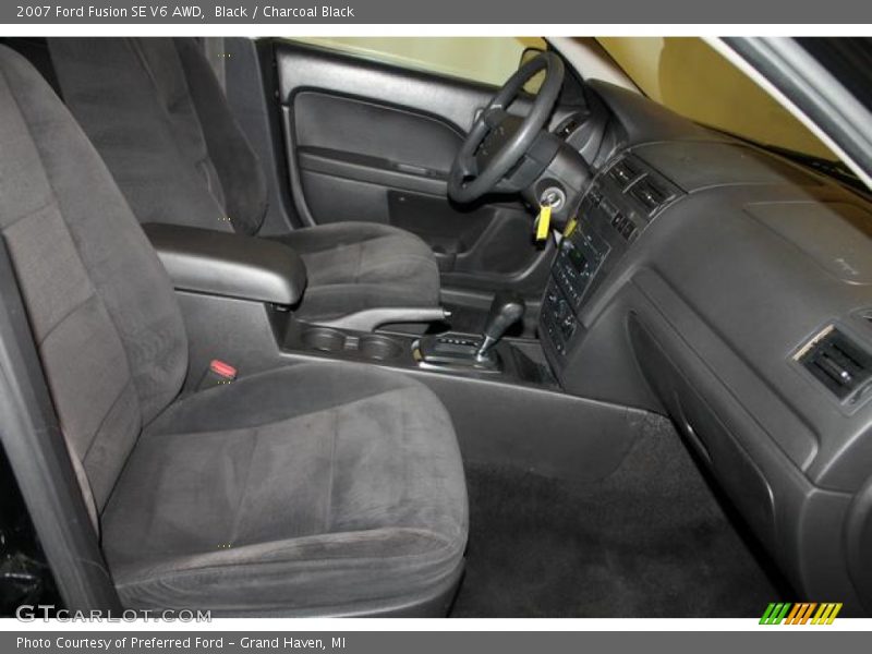 Black / Charcoal Black 2007 Ford Fusion SE V6 AWD