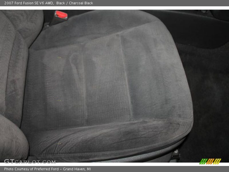 Black / Charcoal Black 2007 Ford Fusion SE V6 AWD
